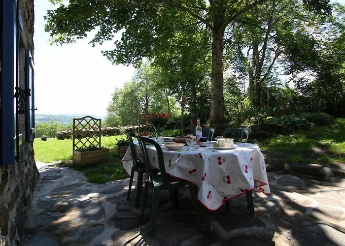 Location Authentique Avec Cheminee Et Toit De Chaume, Proche Nature Et Activites A St-front - Fr-1-582-291 *